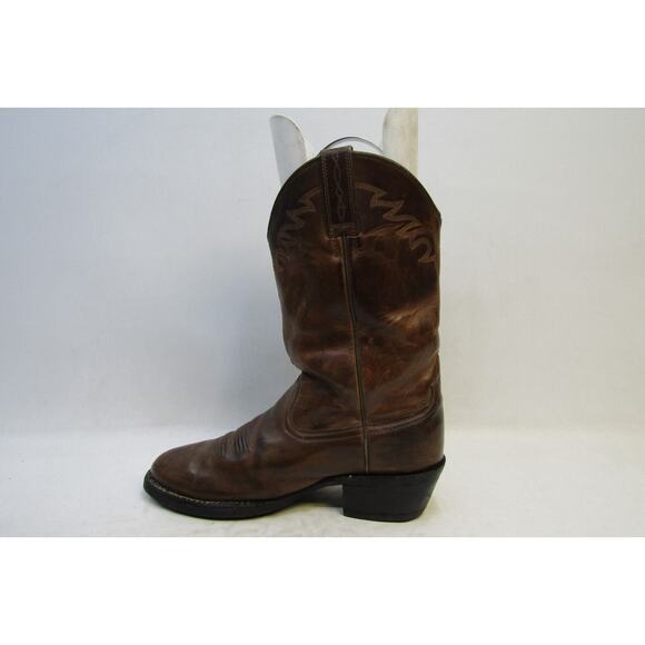 Ariat Mens Size 10.5 D Brown Leather Cowboy Western Boots main image 8